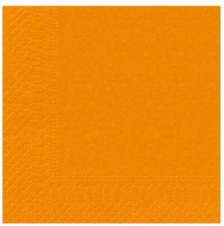 Image de SERVIETTE OUATE 20/20 2PLIS MANDARINE COLIS DE 1800