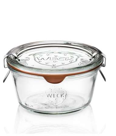 BOCAUX GOURMET PLAT 290ml joint+couv Ø100mm/H55mm x6