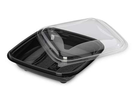 Image de BOITE SALADE Rpet 450cc 160/160/56 NOIR+COUV COLIS DE 320