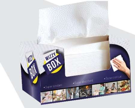 Image de ESSUIE-MAINS EN BOITE DISTRIBUTRICE DE180 Fts   COLIS DE 15