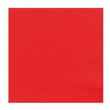 Image de SERVIETTE CELI-OUATE 20/20 ROUGE COLIS DE 900