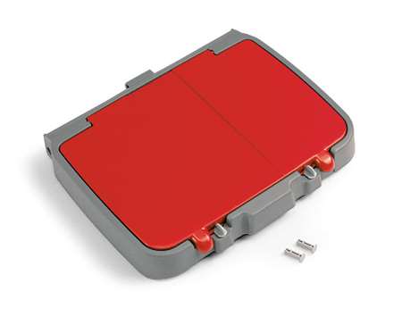 Image de COUVERCLE ROUGE SUPPORT SAC 120L+RANGEMENT / PORTE PROTOCOLE