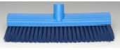 Image de BALAI 38cm ALIMENTAIRE POLYESTER SOUPLE DOUILLE INCLINE BLEU