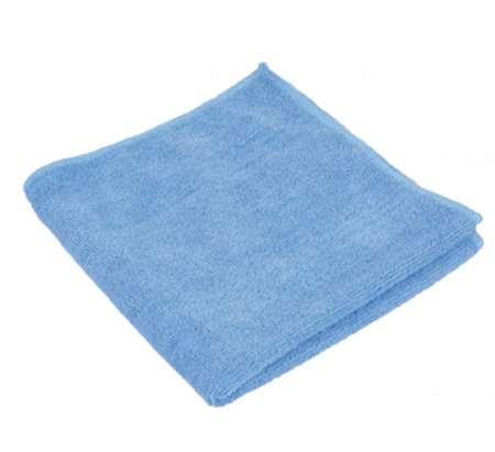 Image de LAVETTE MICROFIBRE 40/40cm MULTI 250g/m² BLEUE   PAQUET DE 5