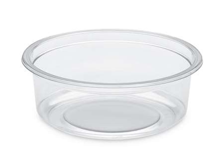 Image de POT ROND APET 250cc Ø117 H43 CRISTAL TUSIPACK   COLIS DE 500