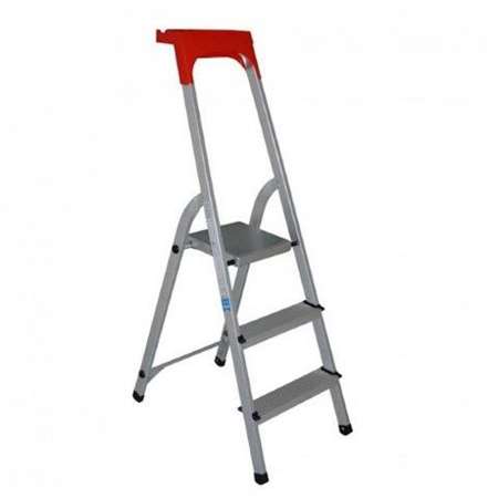 Image de ESCABEAU ALUMINIUM  3 MARCHES NF