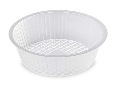 Image de CAISSETTE PS RONDE Ø 92mm H 27mm TRANSLUCIDE   COLIS DE 4000