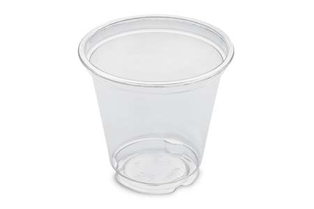 Image de POT A SAUCE 160cc EVASE APET Ø74 H69 CRISTAL   COLIS DE 1000