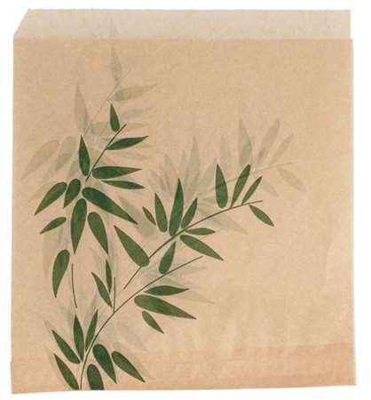 SACHET 2 COTES OUVERTS 16/16.5cm 'FEEL GREEN'  PAQUET DE 500