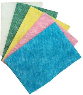 Image de LAVETTE ANTIBACT.NON TISSEE 75g 35/50cm JAUNE BACTA +    x25