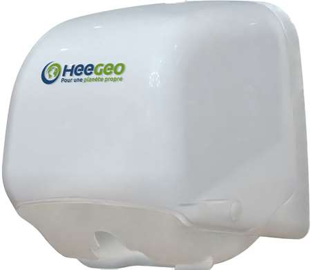 Image de DISTRIBUTEUR PAPIER TOILETTE HEEGEO BLANC PM VALEUR 20E