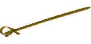 Image de BROCHETTE BAMBOU RUBAN 6cm PAQUET DE 200