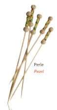Image de BROCHETTE BAMBOU PERLE 12cm PAQUET DE 200