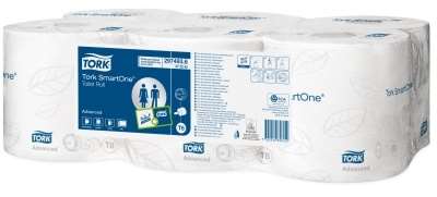 Image de PAPIER TOILETTE 2p ROULEAU DEV.CENTRAL SMARTONE 1150fts  x6