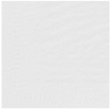 Image de SERVIETTE OUATE 24/24 2PLIS BLANCHE SACHET DE 100