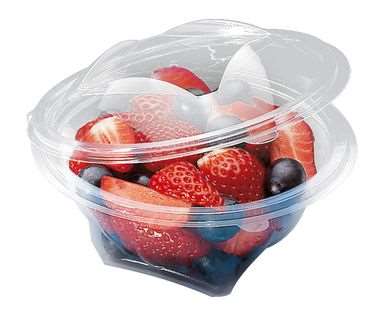 Image de BOL SALADE 250cc TRANSPARENT COUV DECHIRABLE SACHET DE 60