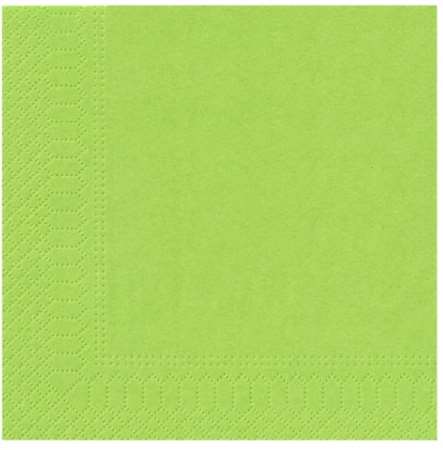 Image de SERVIETTE OUATE 20/20 2PLIS PISTACHE SACHET DE 100