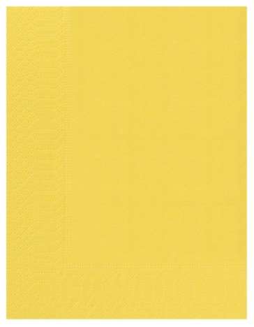 Image de SERVIETTE OUATE 30/39 2plis JAUNE PASTEL SACHET DE 100