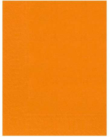 Image de SERVIETTE OUATE 30/39 2plis MANDARINE SACHET DE 100