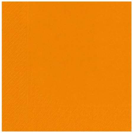 Image de SERVIETTE OUATE 33/33 2plis MANDARINE SACHET DE 50