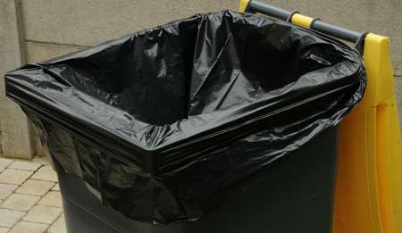 Image de SAC HOUSSE 340L NOIR 35µ RENFORCE 1380/1350mm  BOBINOT DE 10