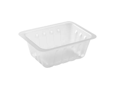 Image de BARQUETTE PLASTIQUE 125gr TRANSLUCIDE SACHET DE 500