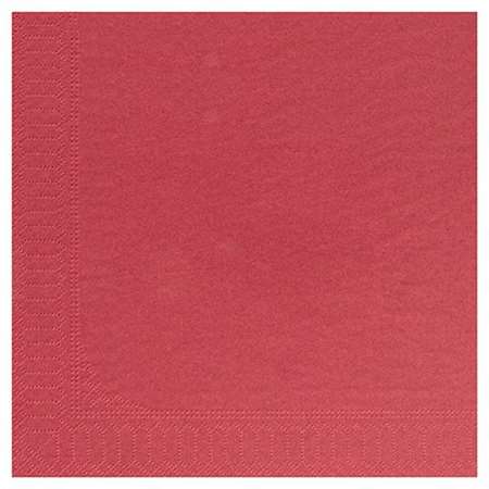 Image de SERVIETTE OUATE 39/39 2plis BORDEAUX SACHET DE 100
