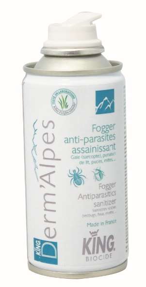 Image de ANTI-PARASITES DERM'ALPES KING ONE SHOT AEROSOL 100ML