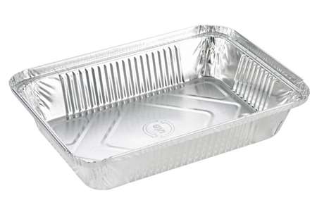 Image de PLAT ALUMINIUM BORD DROIT PF1000 930 ML SACHET DE 100