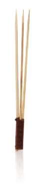 Image de BROCHETTE BAMBOU TRIDENT Ht 83mm Ø5mm PAQUET DE 100