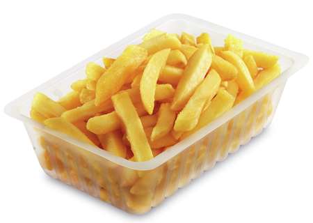 Image de BARQUETTE PLASTIQUE 750gr TRANSLUCIDE SACHET DE 250