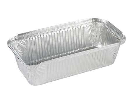 PLAT ALUMINIUM BORD DROIT 910cc 214/110/54mm   SACHET DE 100