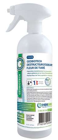 Image de GEOBIOTECH BIO-DESTRUCTEUR D'ODEURS TIARE     PULVE DE 750ml
