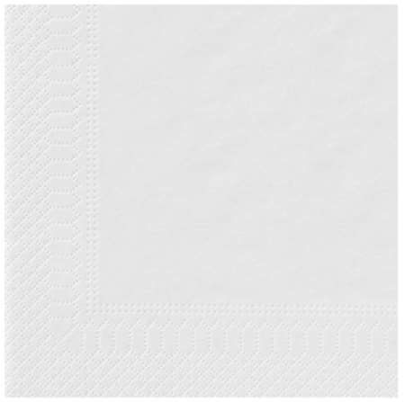 Image de SERVIETTE OUATE 30/30 1PLI BLANCHE          SACHET DE 400