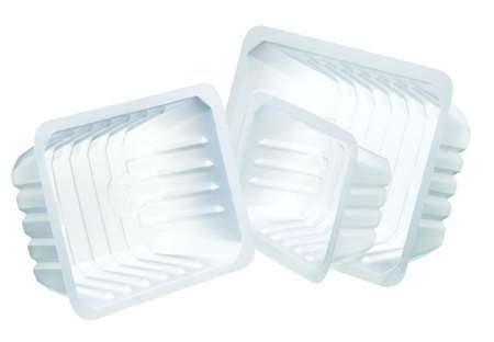 Image de BARQUETTE PLASTIQUE 500gr TRANSLUCIDE SACHET DE 250