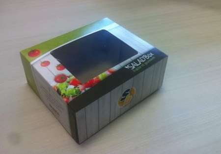 Image de BOITE A SALADE SPEED BURGER le COLIS de 165