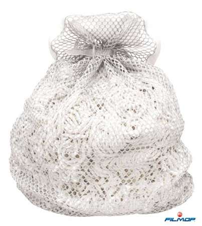 Image de FILET DE LAVAGE 40/60cm POLYESTER BLANC FERMETURE FEROUFAC