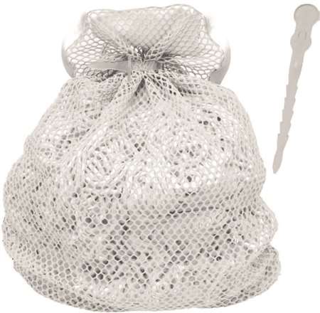 Image de FILET DE LAVAGE 40/60cm POLYESTER BLANC FERMETURE FEROUFAC
