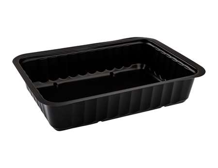 Image de BARQUETTE SCELLABLE 750cc 192/137/41 NOIRE SACHET DE 100
