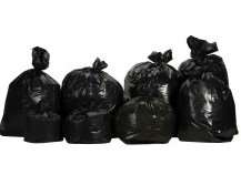 Image de SAC POUBELLE 100L NOIR BD 65µ XTRA 820/870mm   BOBINOT DE 10