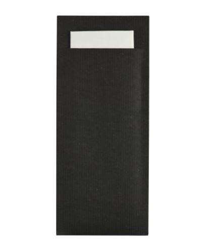 Image de POCHETTE 8.5/20cm EBENE+ SERVIETTE 2p 23/39 BLC COLIS DE 500