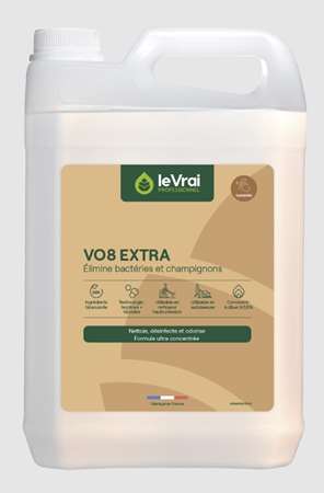 Image de LVP VO8 EXTRA DETERGENT/DESINFECTANT POUBELLES   BIDON DE 5L