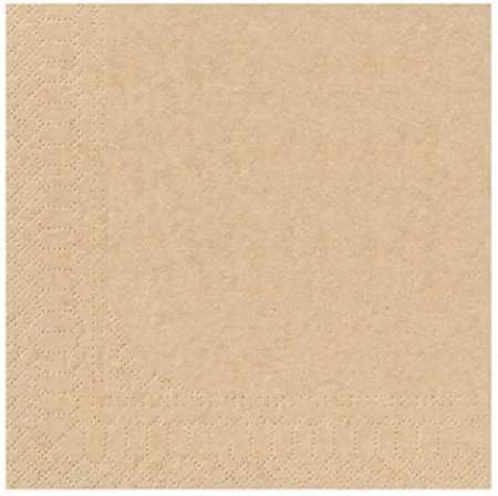 Image de SERVIETTE OUATE 30/30 1PLI KRAFT ECOLABEL COLIS DE 3200