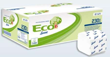 Image de PAPIER TOILETTE 2p PAQUET BLANC 210f écolabel    COLIS DE 40