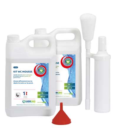 Image de WC MOUSSE+VADROUILLE DETARTRANT WC/URINOIRS BIDON DE 5L