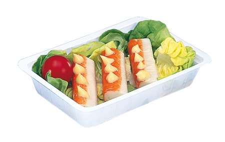 Image de RAVIER FOND PLAT 220cc 137/95/25mm BLANC       COLIS DE 3000