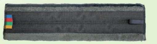 Image de BANDEAU MICROFIBRE 60cm GRIS DEPOUSSIERAGE P/VELCRO