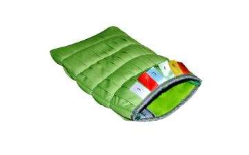 Image de GANT MICROFIBRE 26x14cm 200g/m² VERT COLIS DE 2