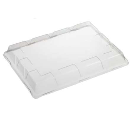 Image de COUVERCLE CRISTAL PLATEAU PULPE DE CANNE 5cpt COLIS DE 150