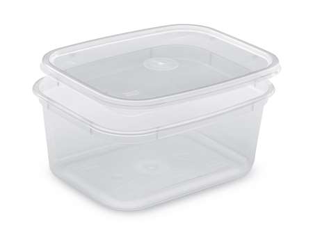 Image de BOITE 900cc PP+COUVERCLE RENTRANT 157x127x66mm COLIS DE 300